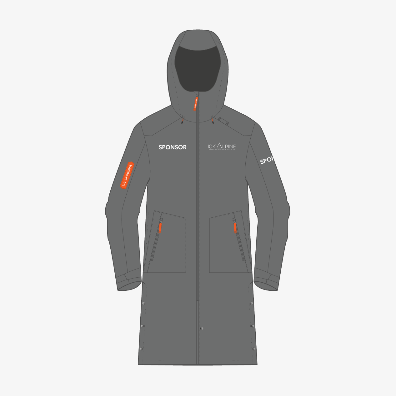 10 K TEAM COAT "Sub"